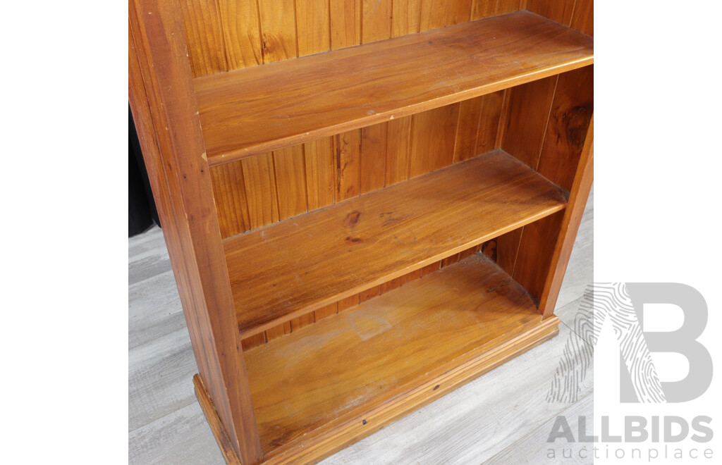 Pine Open Bookcase