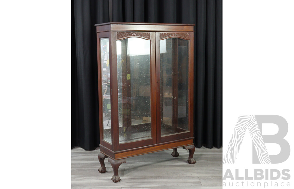 Queen Anne Display Case