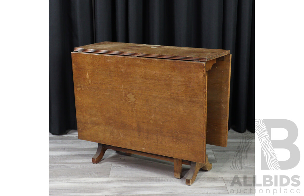 Georgian Style Drop Side Sofa Table