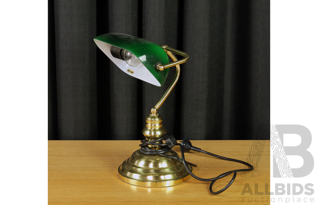 Antique Style Bankers Lamp