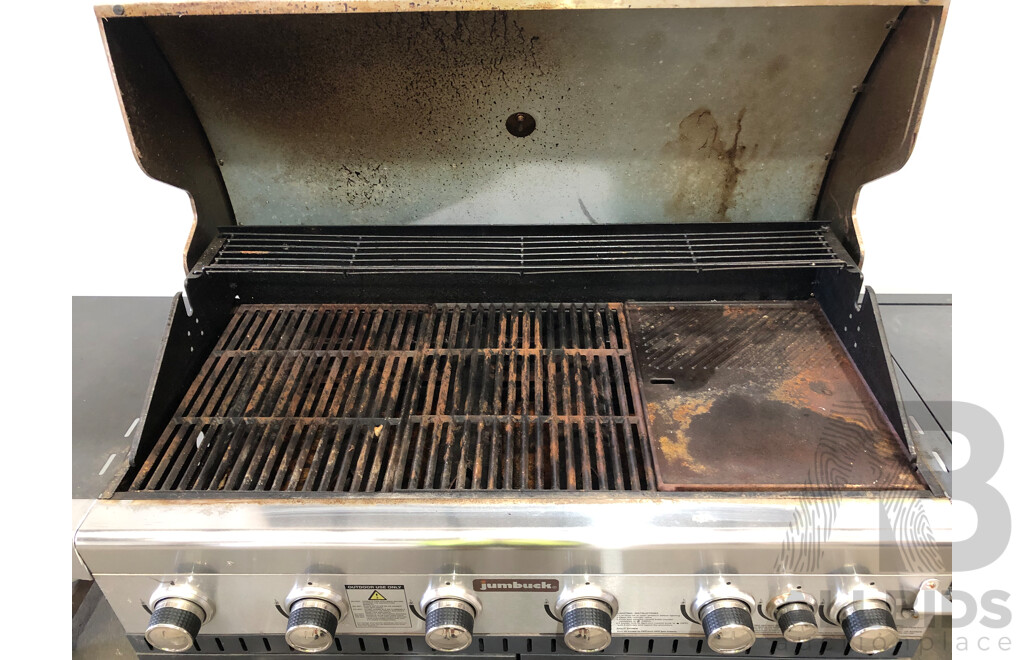 Jumbuck Stardom Six Burner LPG Barbecue