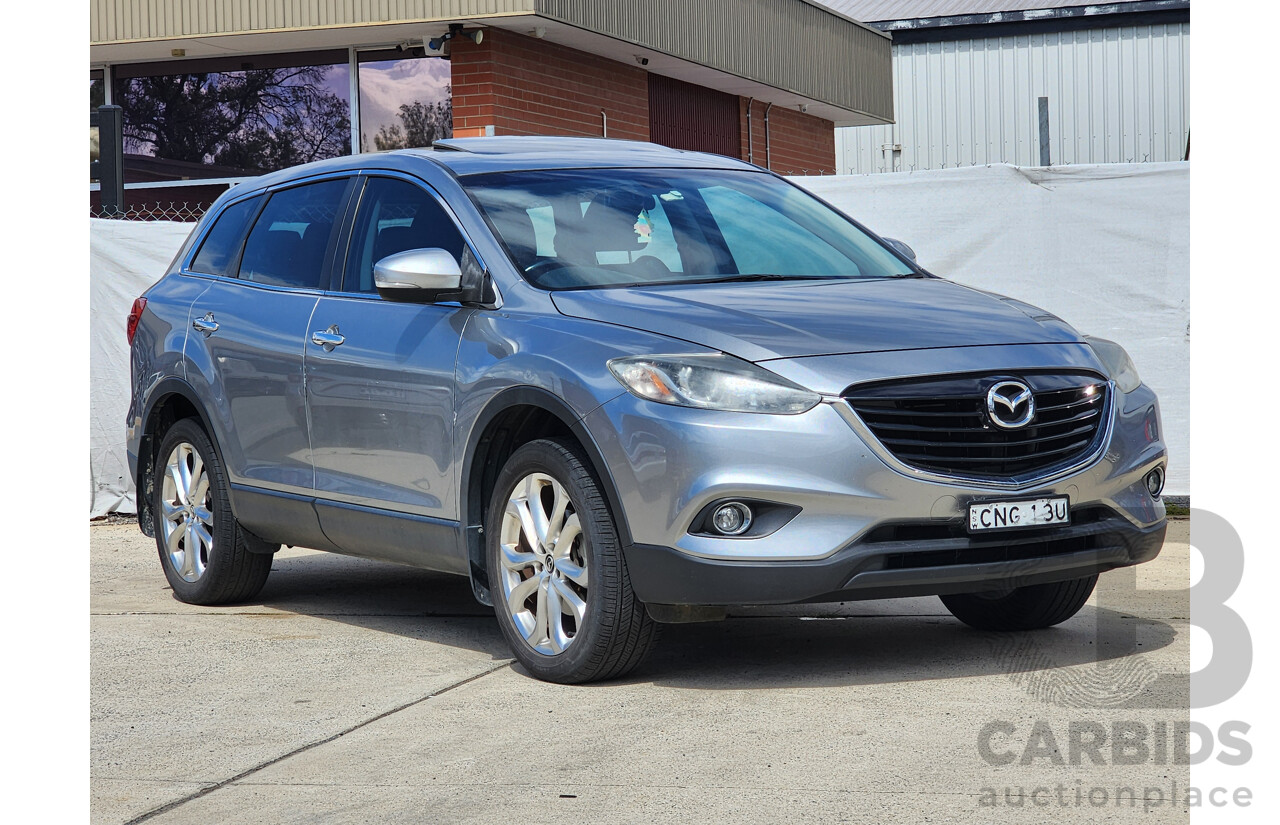 2/2013 Mazda Cx-9 Luxury (fwd) MY13 4d Wagon Silver Or Chrome 3.7L