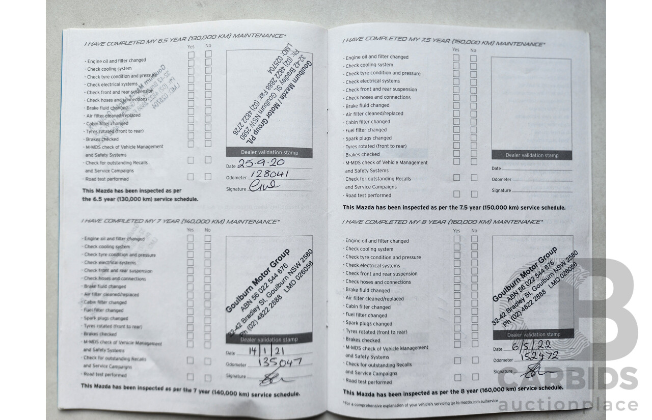 2/2013 Mazda Cx-9 Luxury (fwd) MY13 4d Wagon Silver Or Chrome 3.7L
