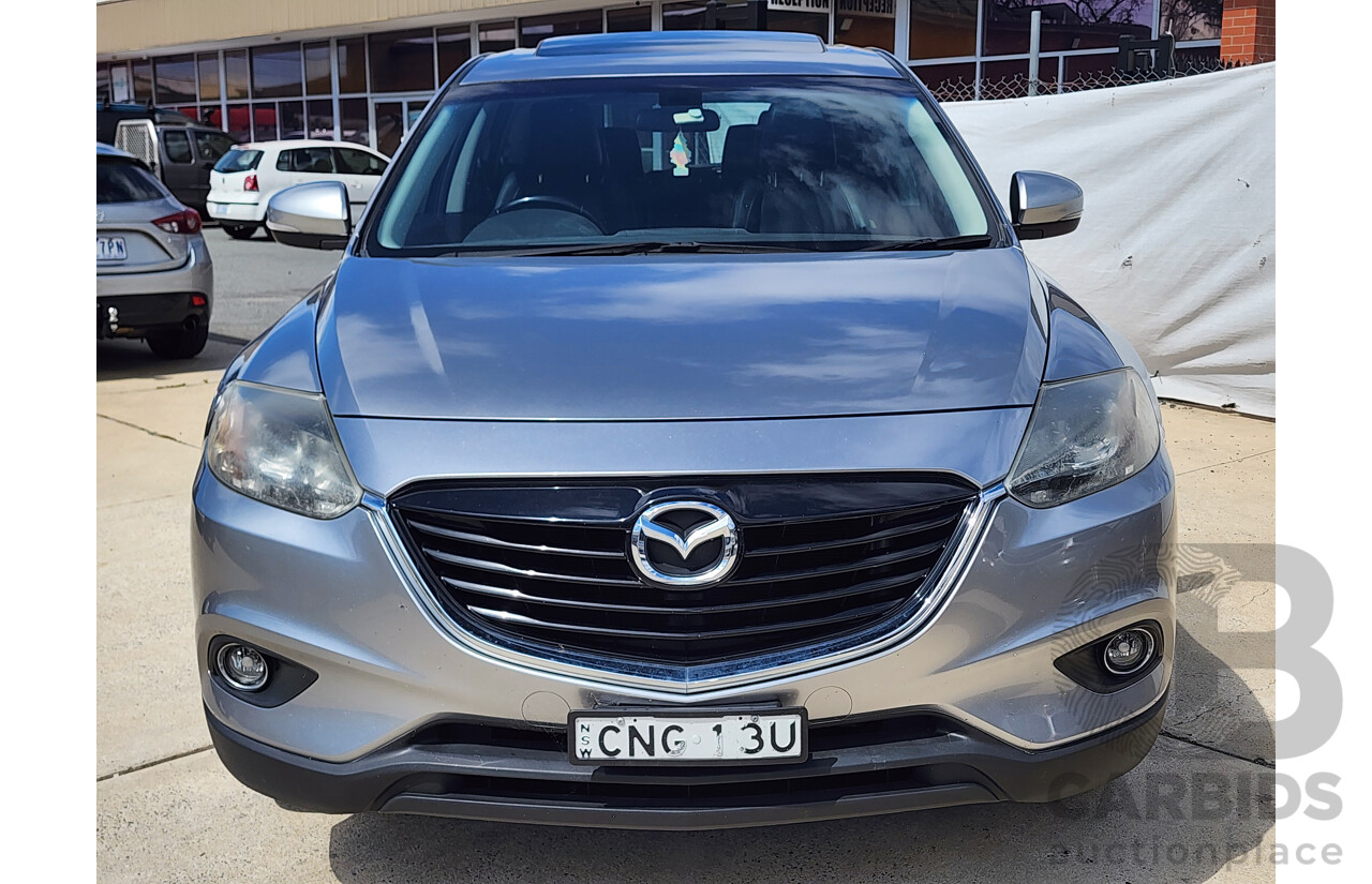 2/2013 Mazda Cx-9 Luxury (fwd) MY13 4d Wagon Silver Or Chrome 3.7L