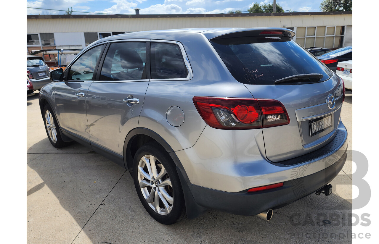 2/2013 Mazda Cx-9 Luxury (fwd) MY13 4d Wagon Silver Or Chrome 3.7L