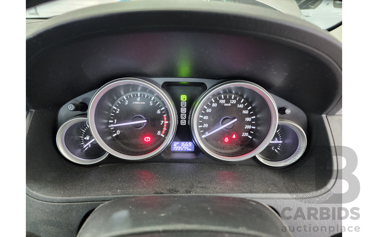 2/2013 Mazda Cx-9 Luxury (fwd) MY13 4d Wagon Silver Or Chrome 3.7L