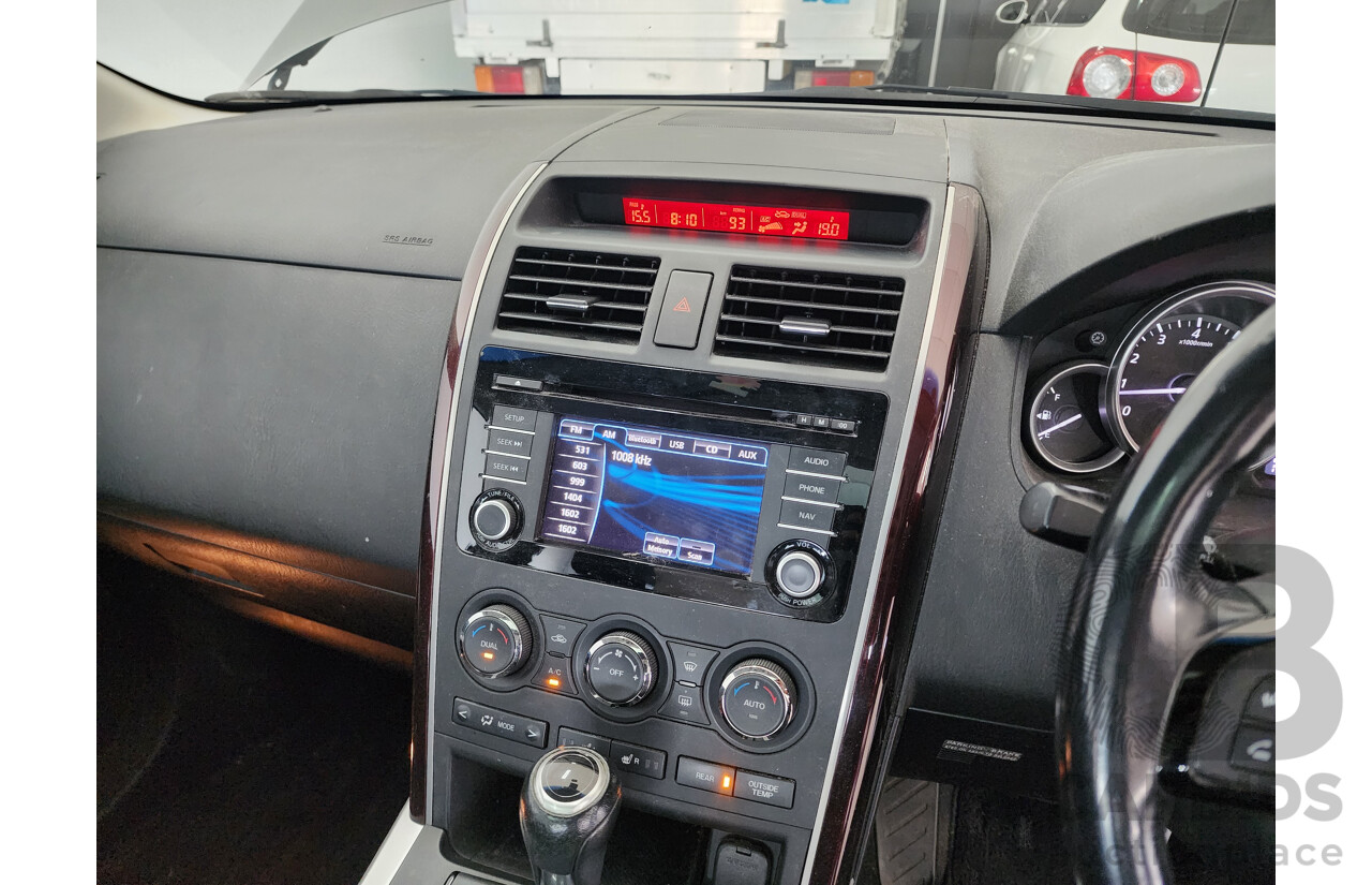 2/2013 Mazda Cx-9 Luxury (fwd) MY13 4d Wagon Silver Or Chrome 3.7L