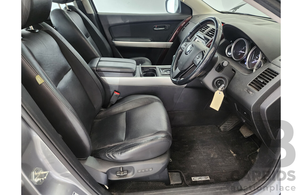 2/2013 Mazda Cx-9 Luxury (fwd) MY13 4d Wagon Silver Or Chrome 3.7L