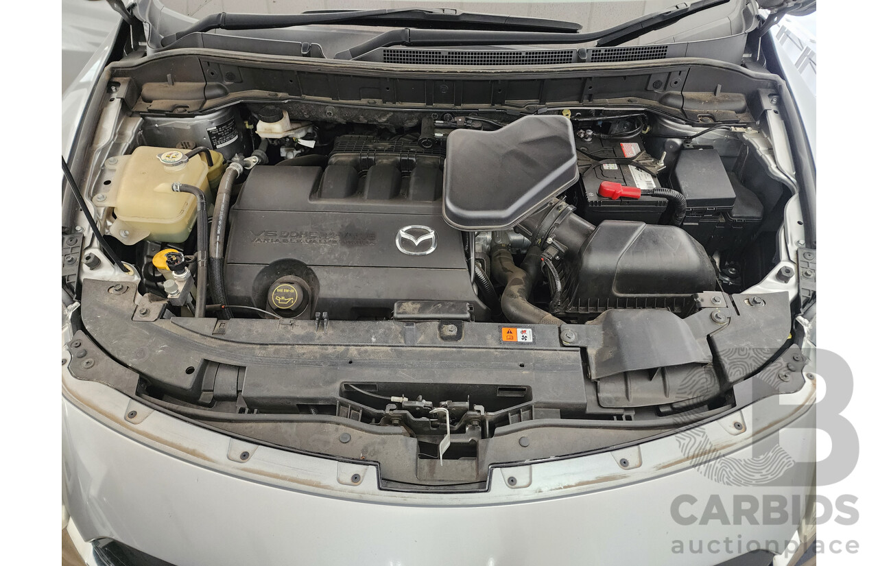 2/2013 Mazda Cx-9 Luxury (fwd) MY13 4d Wagon Silver Or Chrome 3.7L