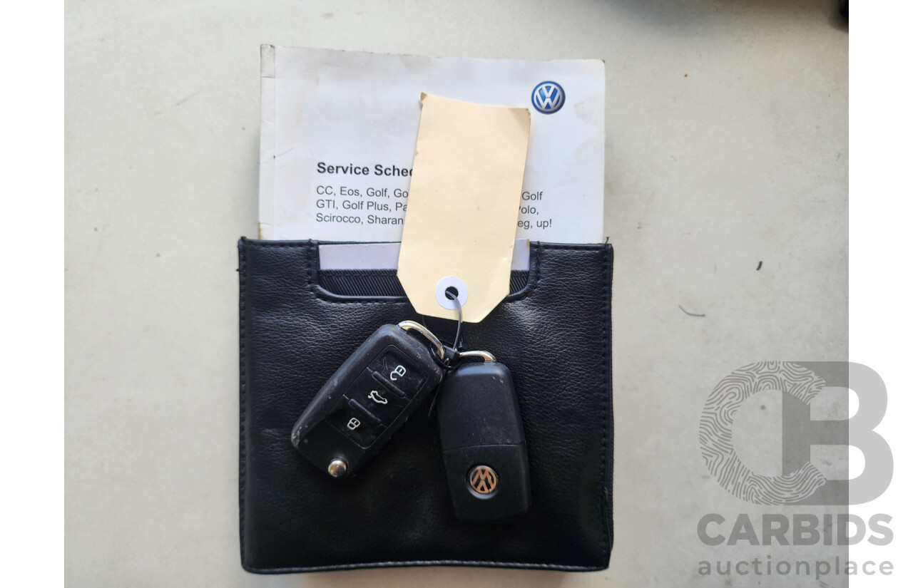 9/2012 Volkswagen Polo 77 TSI Comfortline 6R MY12 5d Hatchback White 1.2L