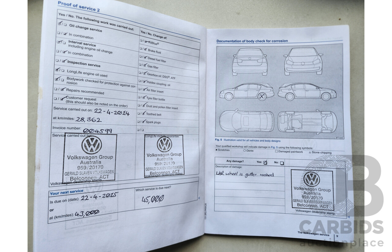 9/2012 Volkswagen Polo 77 TSI Comfortline 6R MY12 5d Hatchback White 1.2L