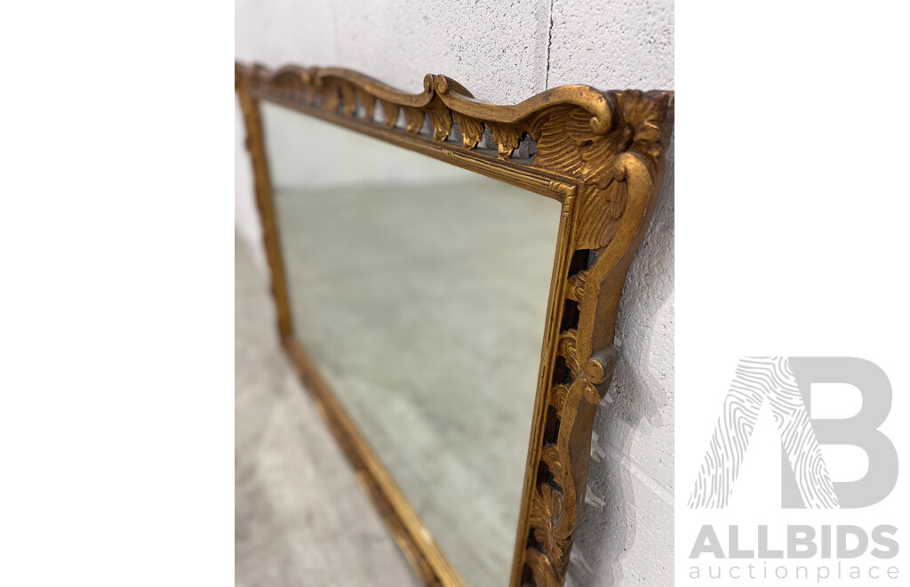 Large Gold Wall Mirror
