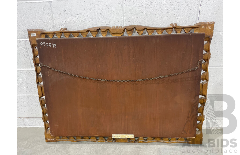 Large Gold Wall Mirror