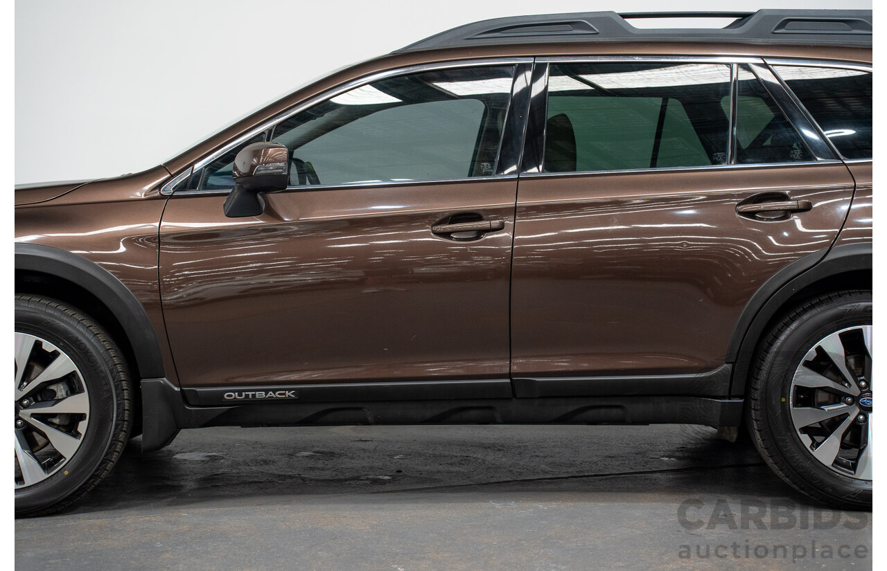 06/2017 Subaru Outback 2.5i PREMIUM (AWD) MY17 4D Wagon Oak Brown Pearl 2.5L
