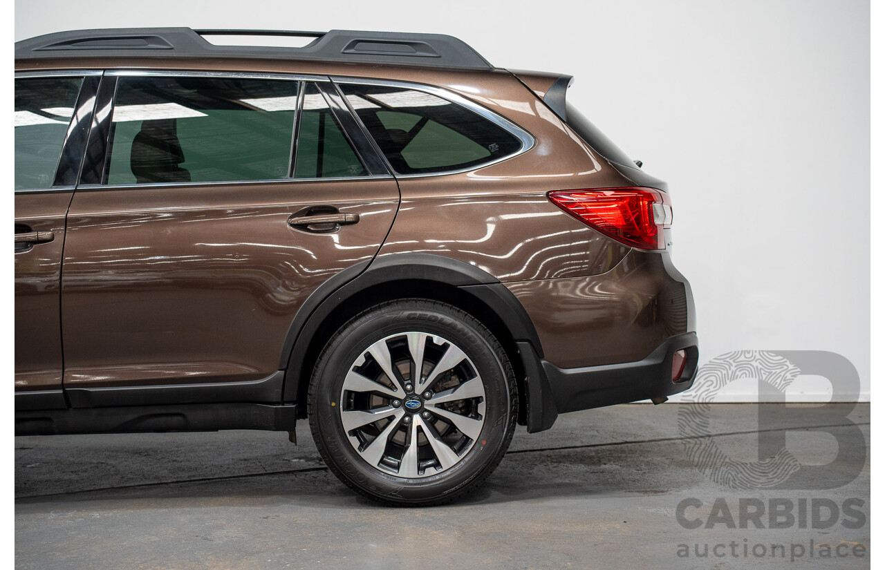 06/2017 Subaru Outback 2.5i PREMIUM (AWD) MY17 4D Wagon Oak Brown Pearl 2.5L