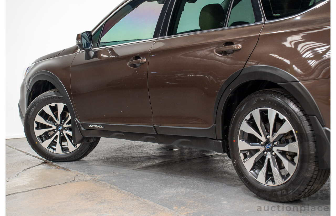 06/2017 Subaru Outback 2.5i PREMIUM (AWD) MY17 4D Wagon Oak Brown Pearl 2.5L