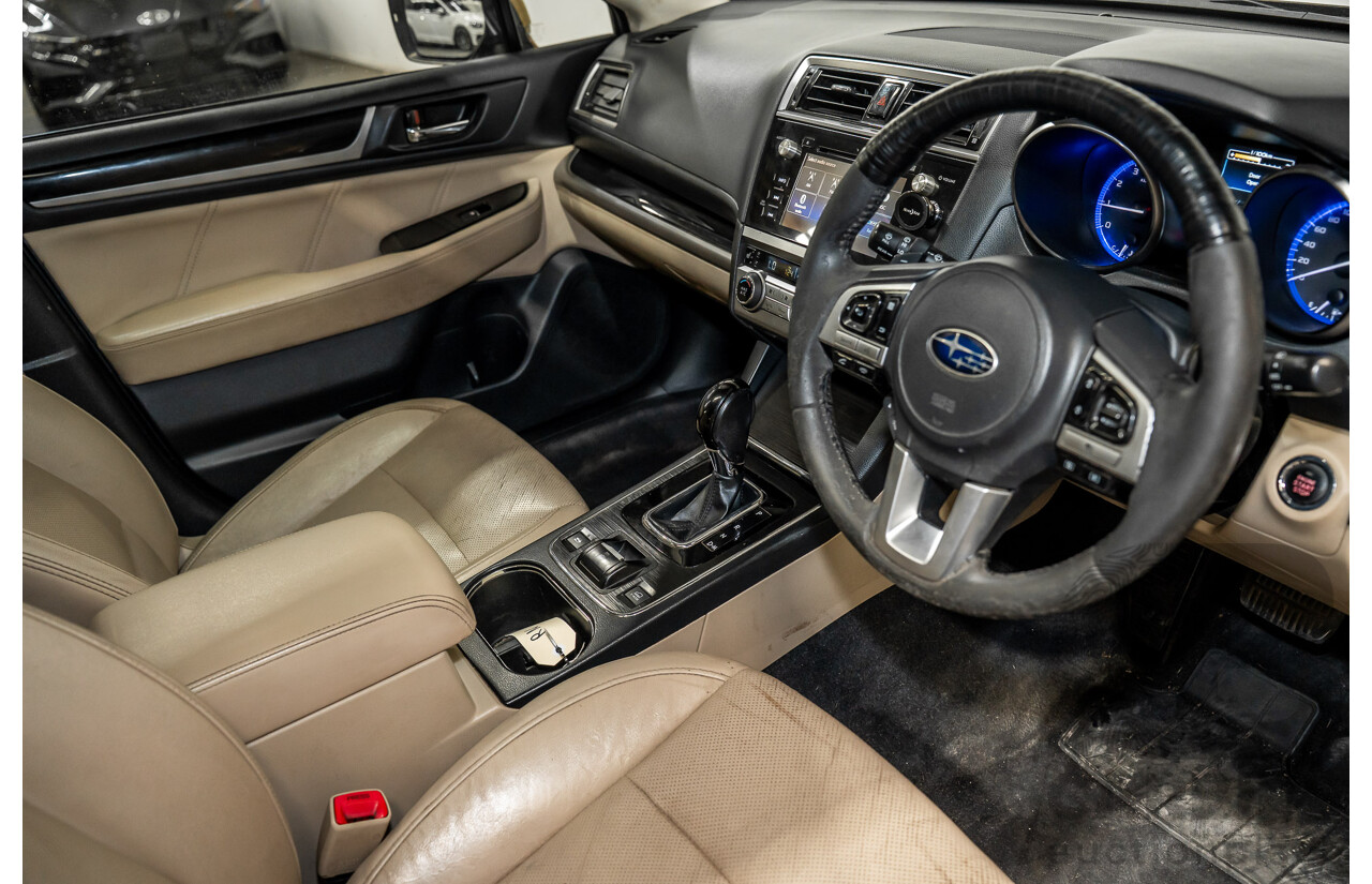 06/2017 Subaru Outback 2.5i PREMIUM (AWD) MY17 4D Wagon Oak Brown Pearl 2.5L