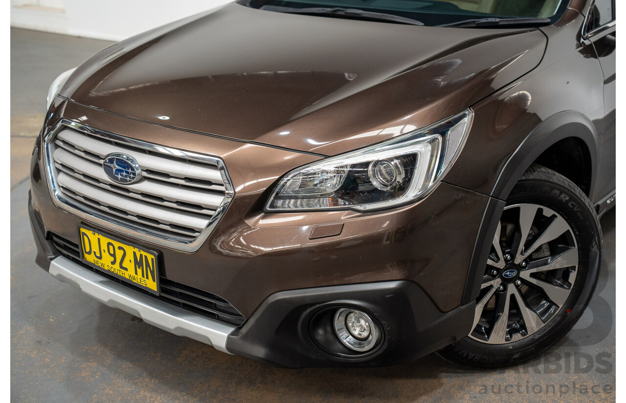 06/2017 Subaru Outback 2.5i PREMIUM (AWD) MY17 4D Wagon Oak Brown Pearl 2.5L
