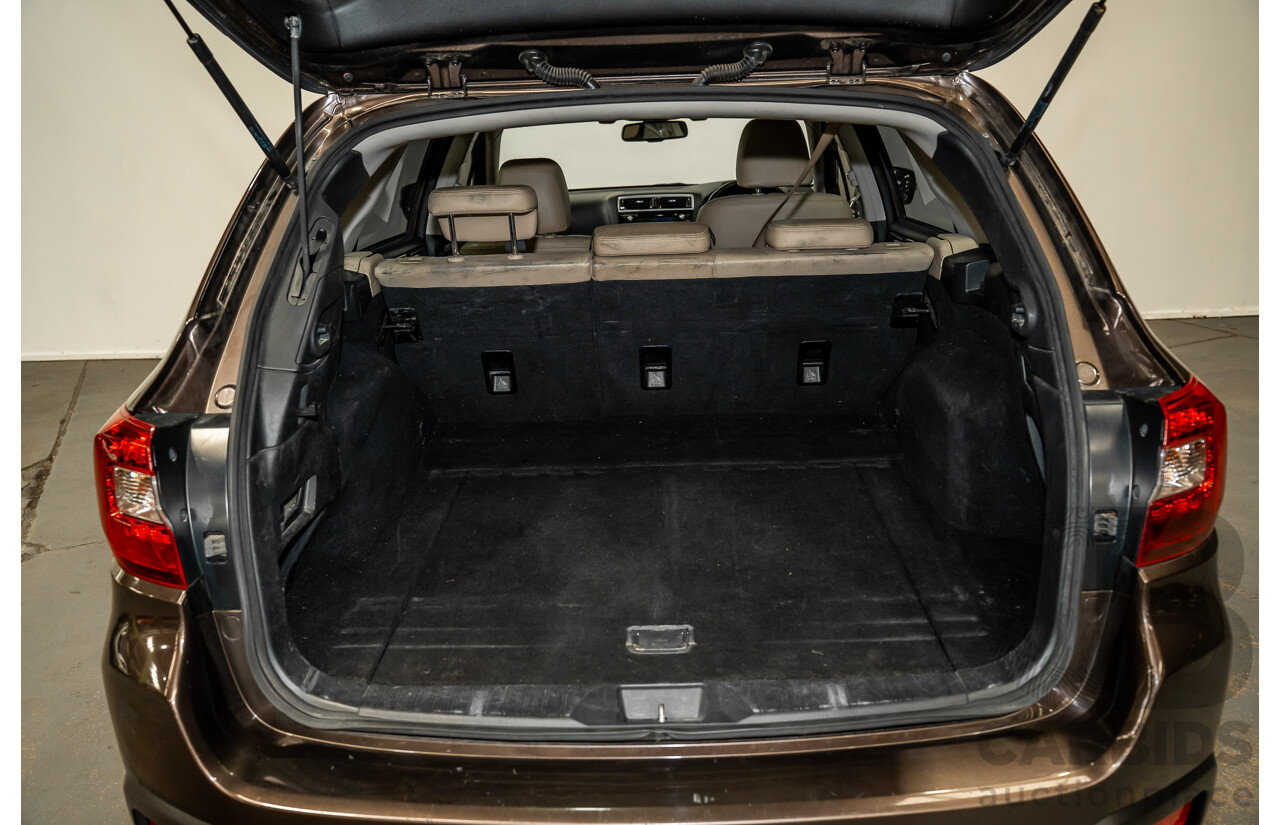 06/2017 Subaru Outback 2.5i PREMIUM (AWD) MY17 4D Wagon Oak Brown Pearl 2.5L