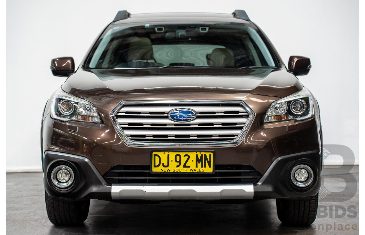 06/2017 Subaru Outback 2.5i PREMIUM (AWD) MY17 4D Wagon Oak Brown Pearl 2.5L