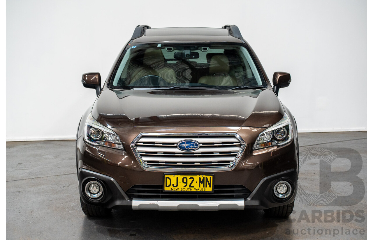 06/2017 Subaru Outback 2.5i PREMIUM (AWD) MY17 4D Wagon Oak Brown Pearl 2.5L