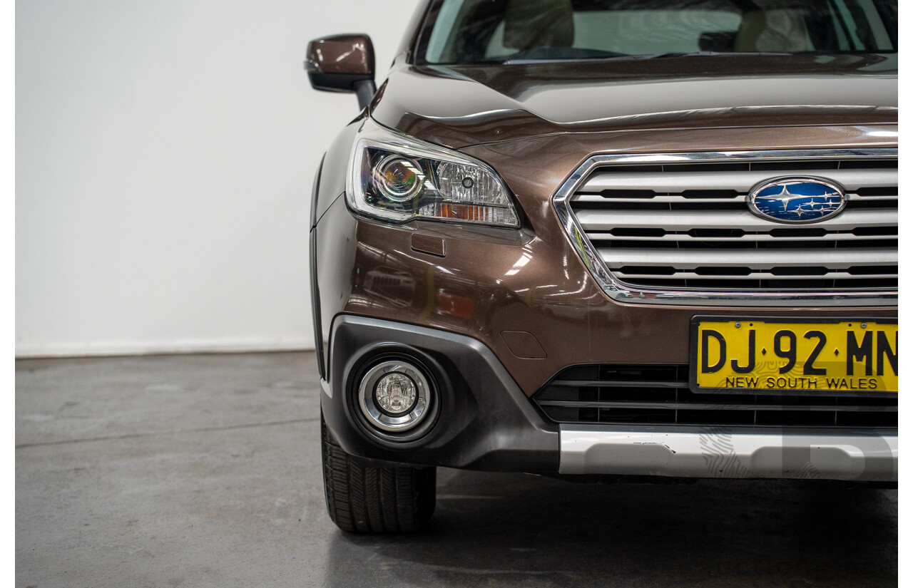 06/2017 Subaru Outback 2.5i PREMIUM (AWD) MY17 4D Wagon Oak Brown Pearl 2.5L