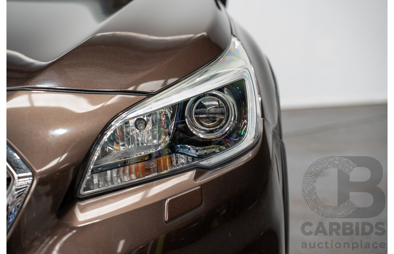 06/2017 Subaru Outback 2.5i PREMIUM (AWD) MY17 4D Wagon Oak Brown Pearl 2.5L