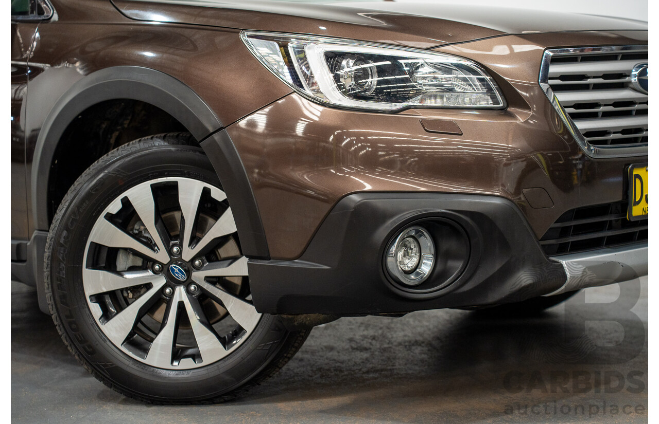 06/2017 Subaru Outback 2.5i PREMIUM (AWD) MY17 4D Wagon Oak Brown Pearl 2.5L