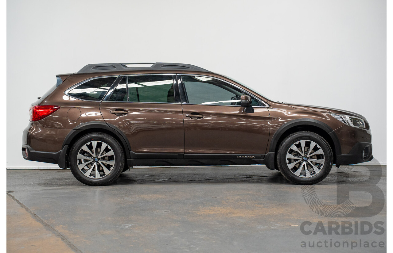 06/2017 Subaru Outback 2.5i PREMIUM (AWD) MY17 4D Wagon Oak Brown Pearl 2.5L