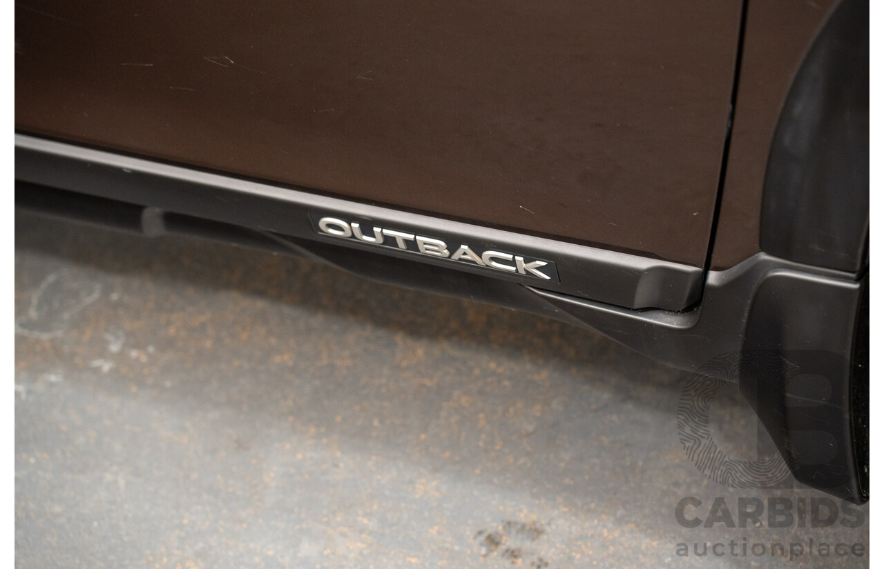 06/2017 Subaru Outback 2.5i PREMIUM (AWD) MY17 4D Wagon Oak Brown Pearl 2.5L