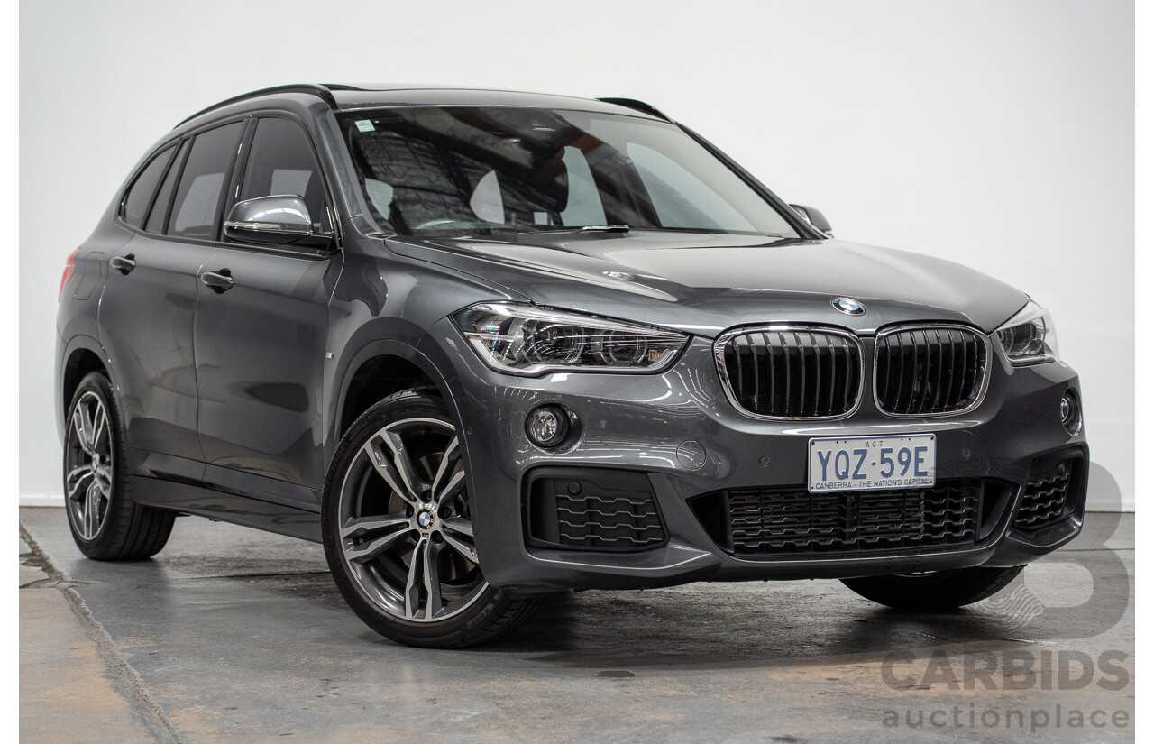 12/2018 BMW X1 xDRIVE 25i M-sport pack (AWD) F48 MY18 4D Wagon Grey Turbo 2.0L