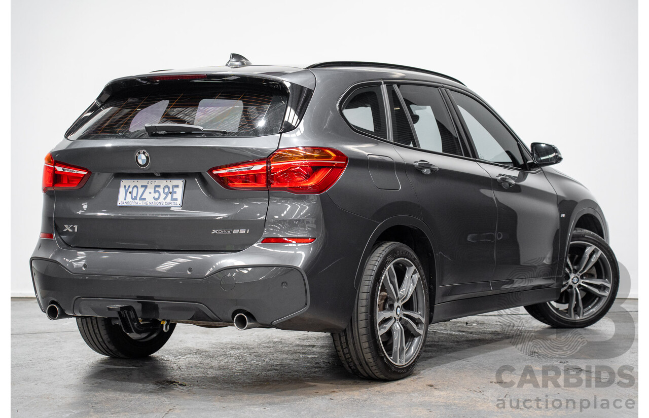 12/2018 BMW X1 xDRIVE 25i M-sport pack (AWD) F48 MY18 4D Wagon Grey Turbo 2.0L