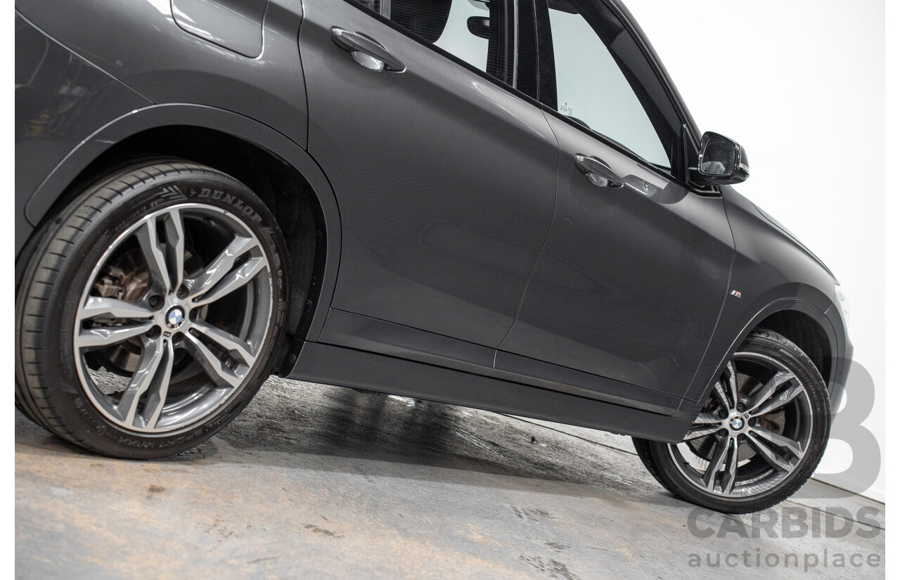 12/2018 BMW X1 xDRIVE 25i M-sport pack (AWD) F48 MY18 4D Wagon Grey Turbo 2.0L