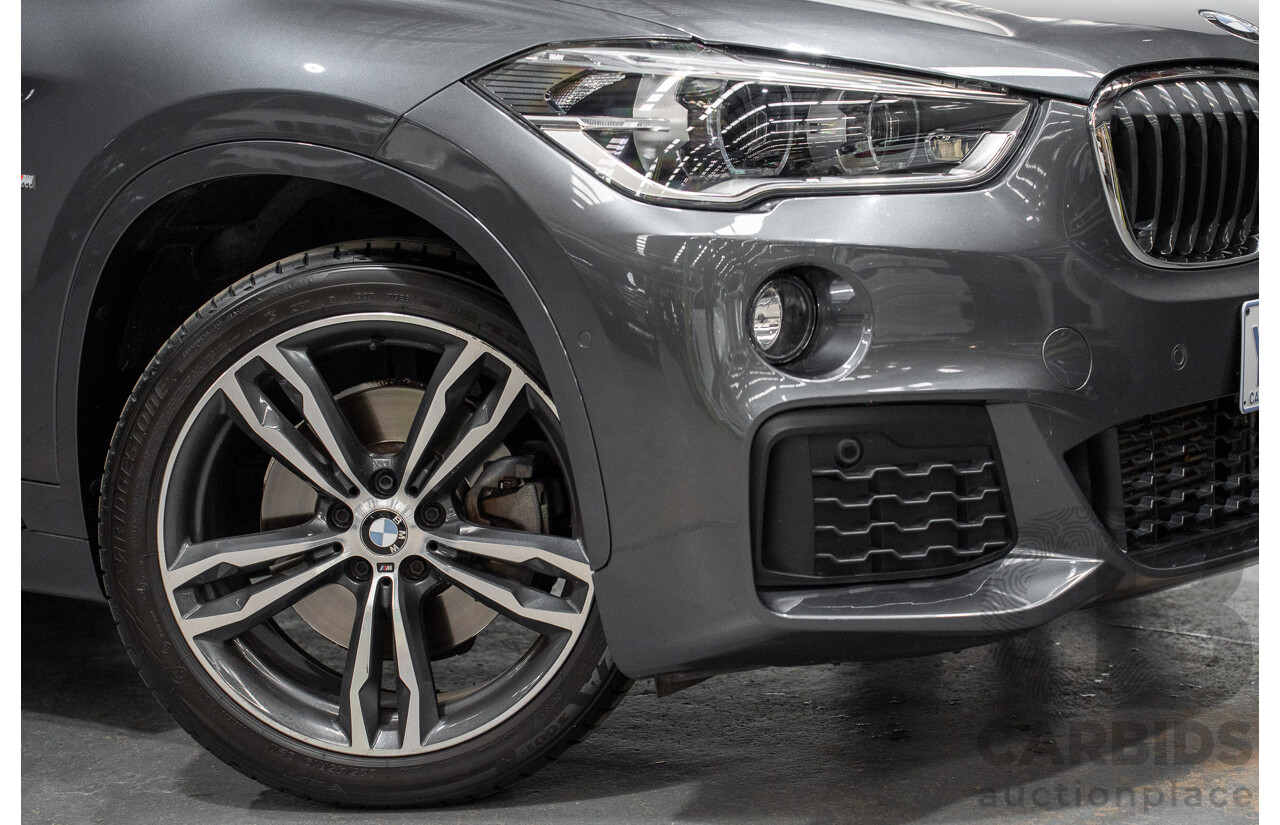 12/2018 BMW X1 xDRIVE 25i M-sport pack (AWD) F48 MY18 4D Wagon Grey Turbo 2.0L