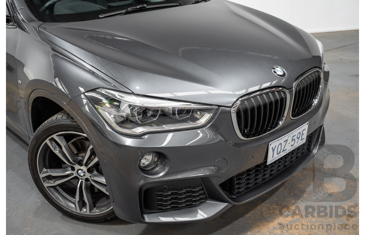 12/2018 BMW X1 xDRIVE 25i M-sport pack (AWD) F48 MY18 4D Wagon Grey Turbo 2.0L
