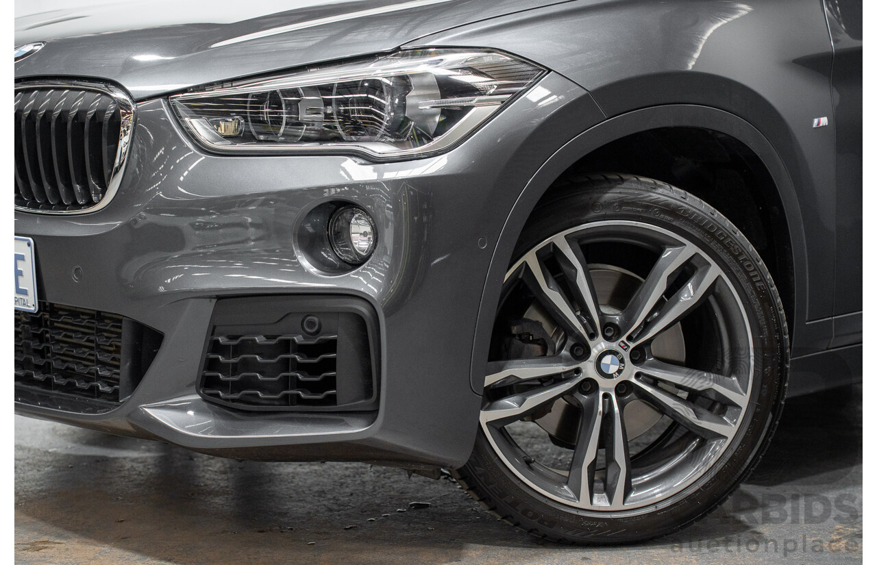 12/2018 BMW X1 xDRIVE 25i M-sport pack (AWD) F48 MY18 4D Wagon Grey Turbo 2.0L