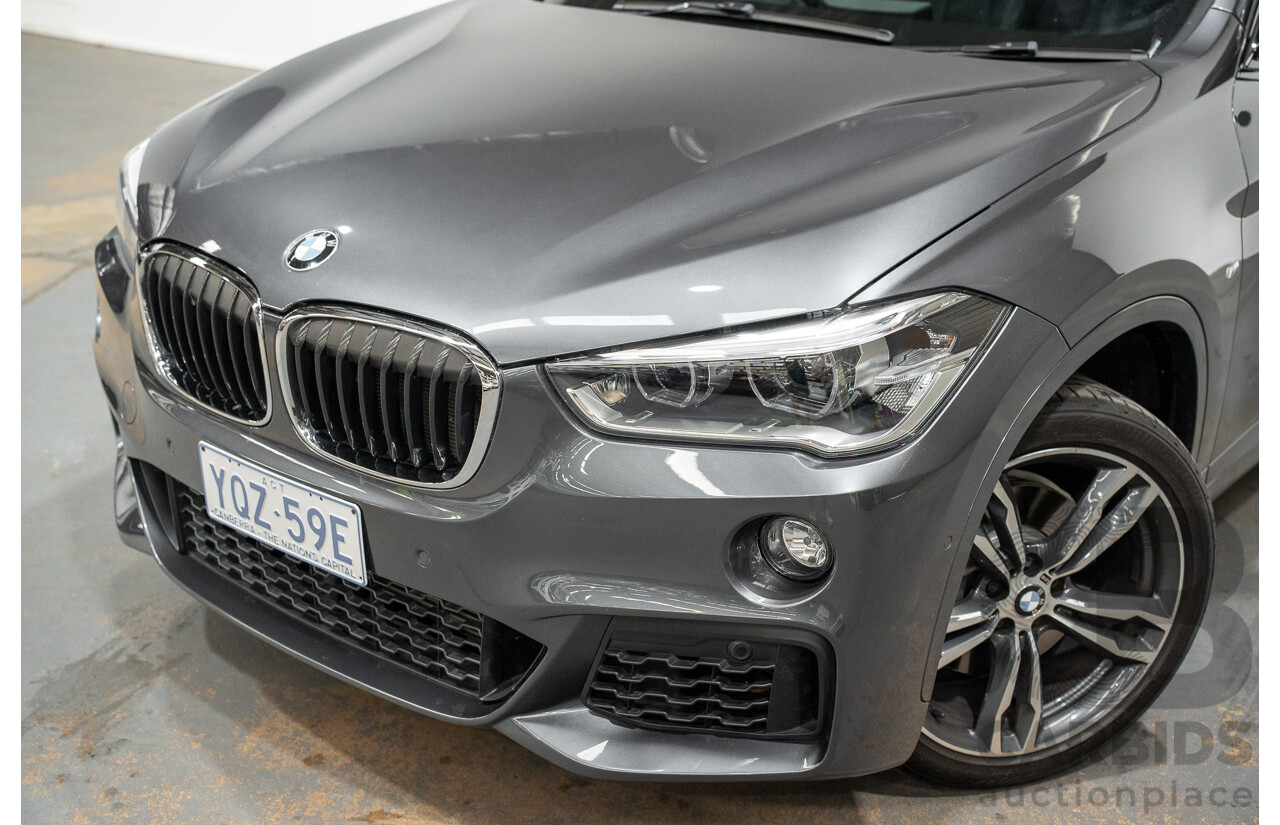12/2018 BMW X1 xDRIVE 25i M-sport pack (AWD) F48 MY18 4D Wagon Grey Turbo 2.0L