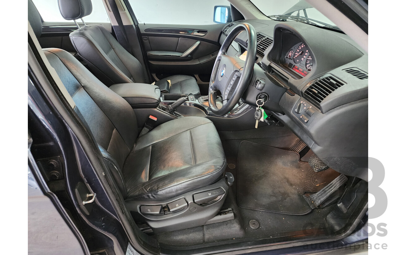 12/2005 Bmw X5 3.0d E53 4d Wagon Blue 3.0L