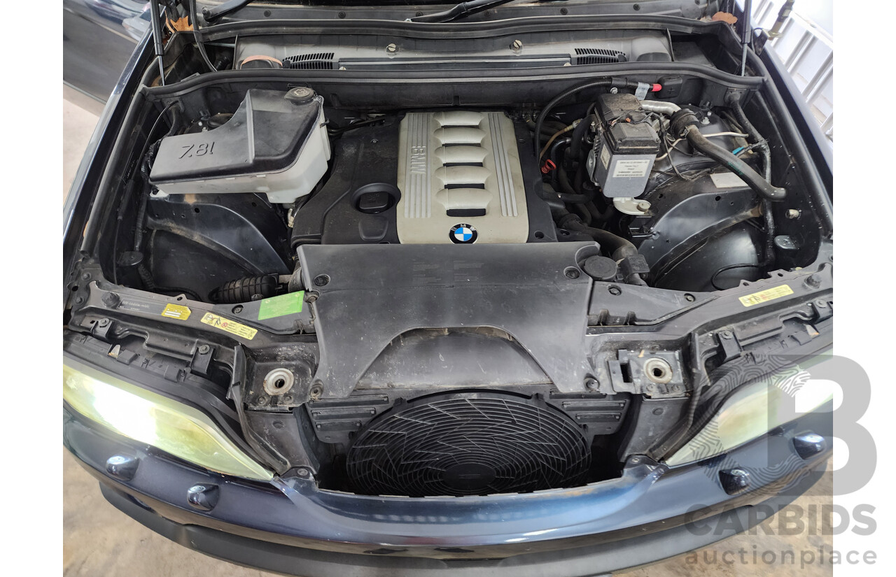 12/2005 Bmw X5 3.0d E53 4d Wagon Blue 3.0L