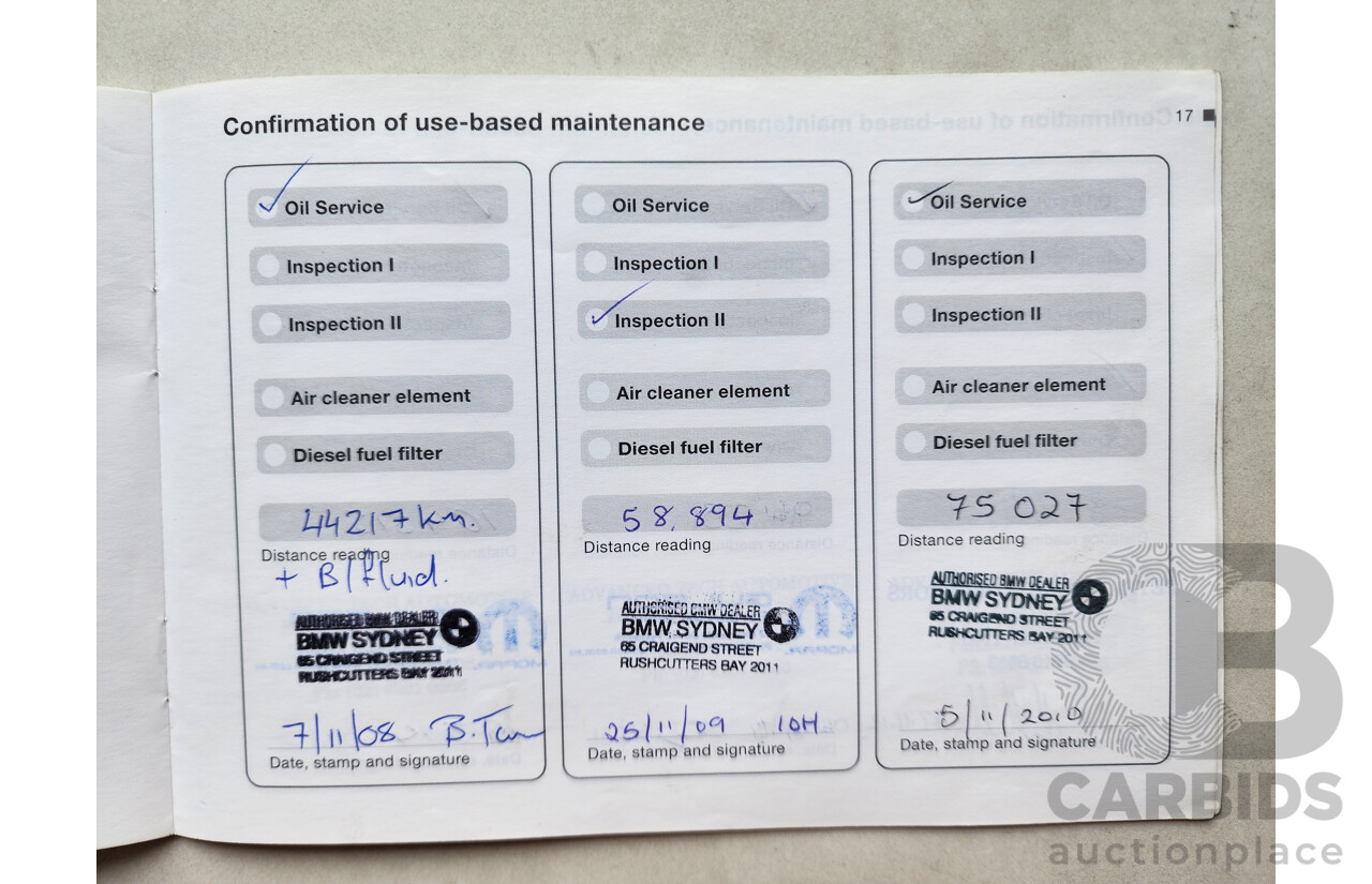 12/2005 Bmw X5 3.0d E53 4d Wagon Blue 3.0L