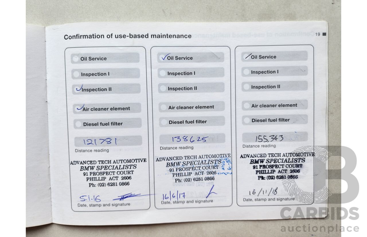 12/2005 Bmw X5 3.0d E53 4d Wagon Blue 3.0L