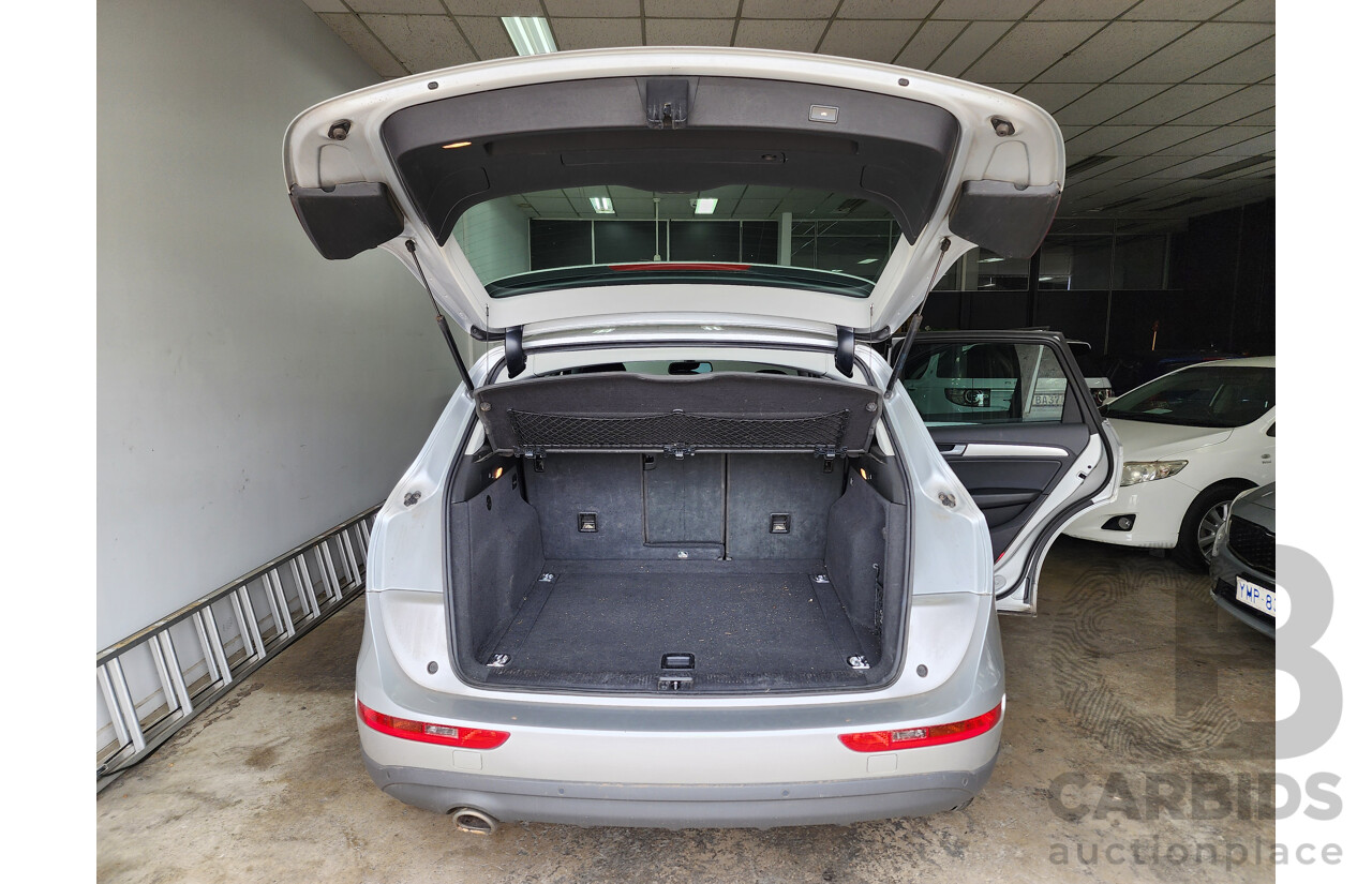 1/2013 Audi Q5 2.0 TDI Quattro 8R MY13 4d Wagon Silver 2.0L
