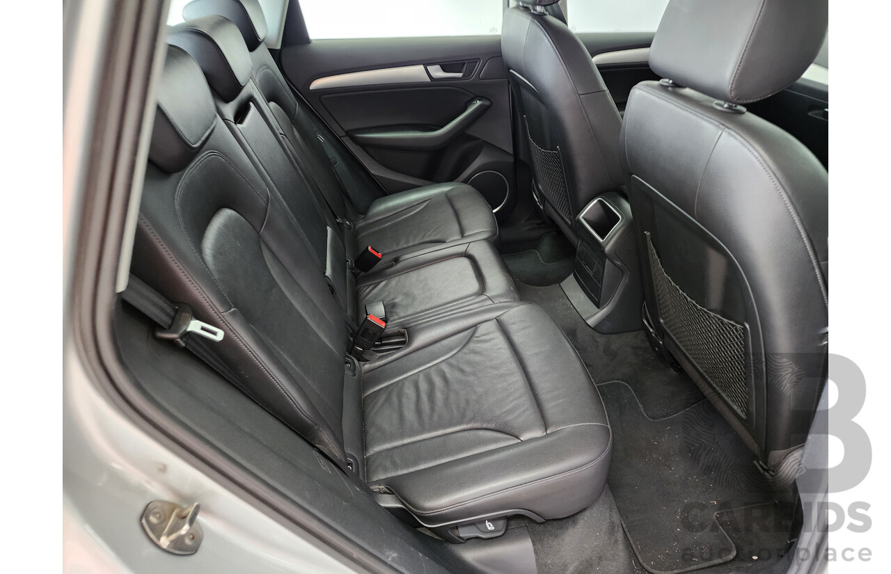 1/2013 Audi Q5 2.0 TDI Quattro 8R MY13 4d Wagon Silver 2.0L