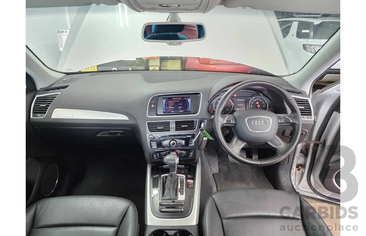 1/2013 Audi Q5 2.0 TDI Quattro 8R MY13 4d Wagon Silver 2.0L