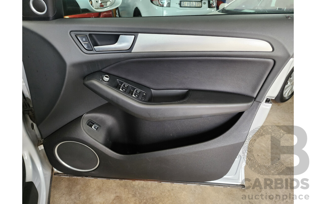 1/2013 Audi Q5 2.0 TDI Quattro 8R MY13 4d Wagon Silver 2.0L