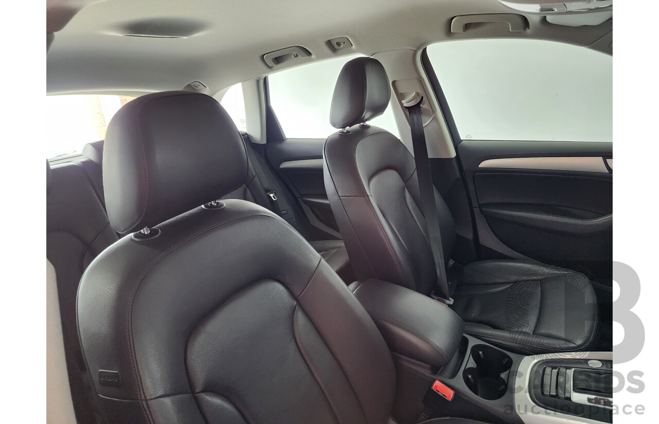 1/2013 Audi Q5 2.0 TDI Quattro 8R MY13 4d Wagon Silver 2.0L