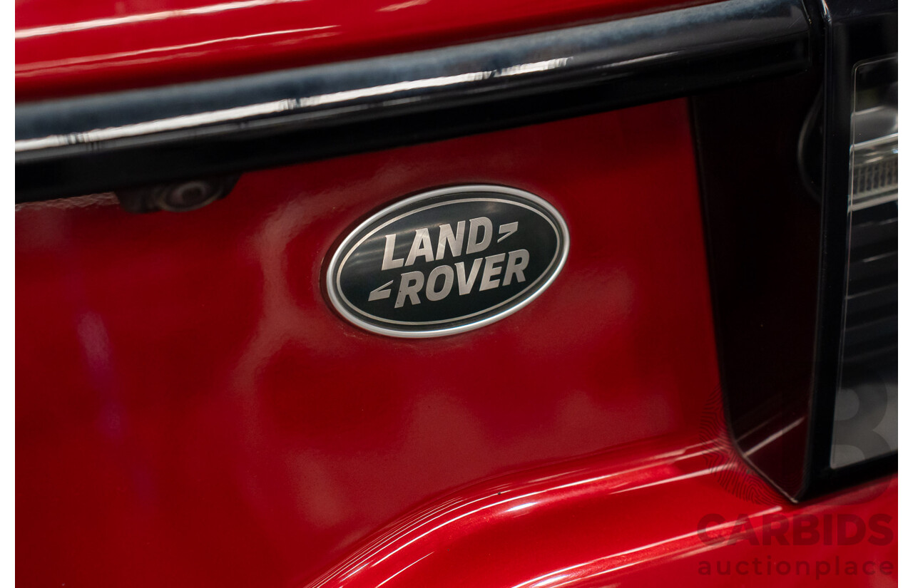 11/2016 Land Rover Discovery Sport TD4 (AWD)150 SE 5 SEAT LC MY17 4D Wagon Firenze Red Metallic 2.0L