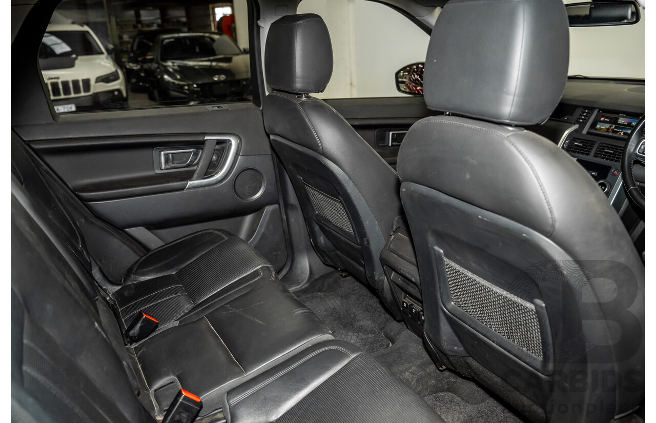 11/2016 Land Rover Discovery Sport TD4 (AWD)150 SE 5 SEAT LC MY17 4D Wagon Firenze Red Metallic 2.0L