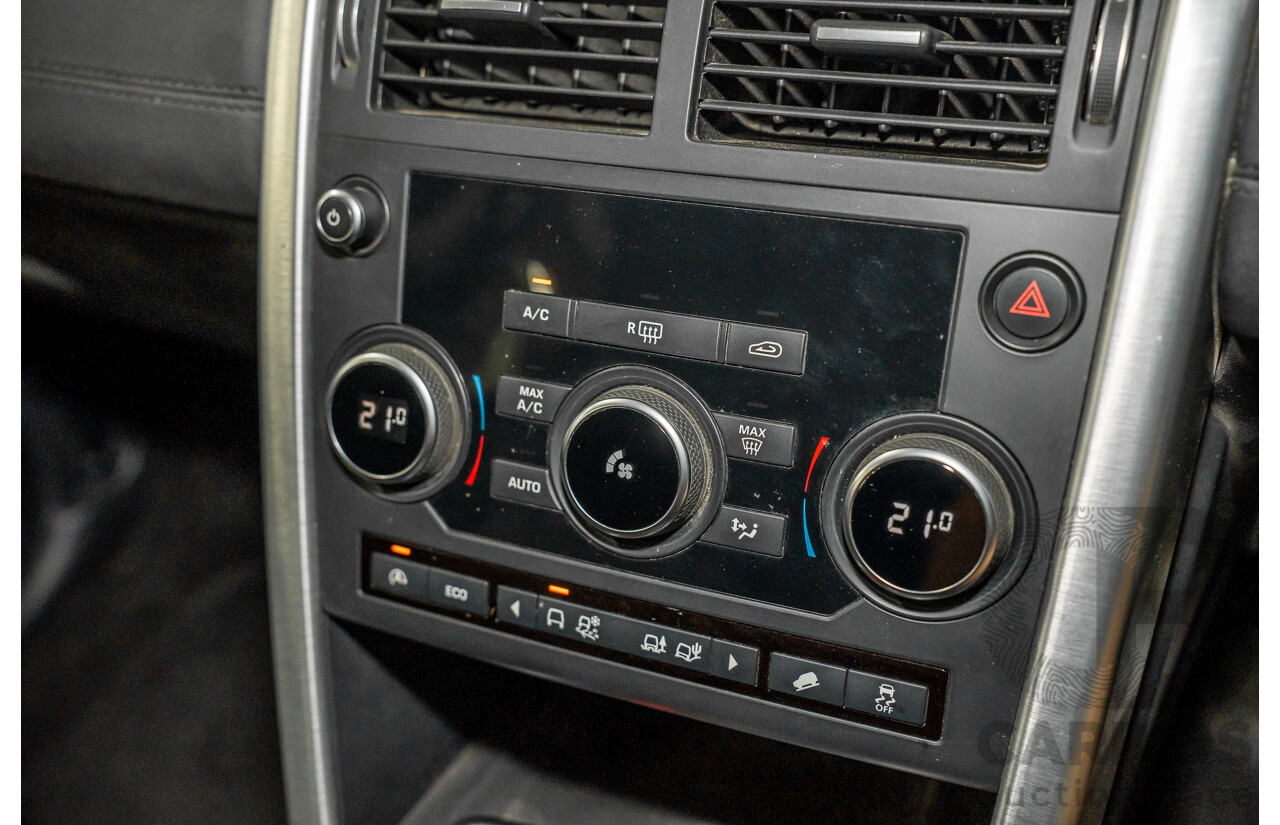 11/2016 Land Rover Discovery Sport TD4 (AWD)150 SE 5 SEAT LC MY17 4D Wagon Firenze Red Metallic 2.0L