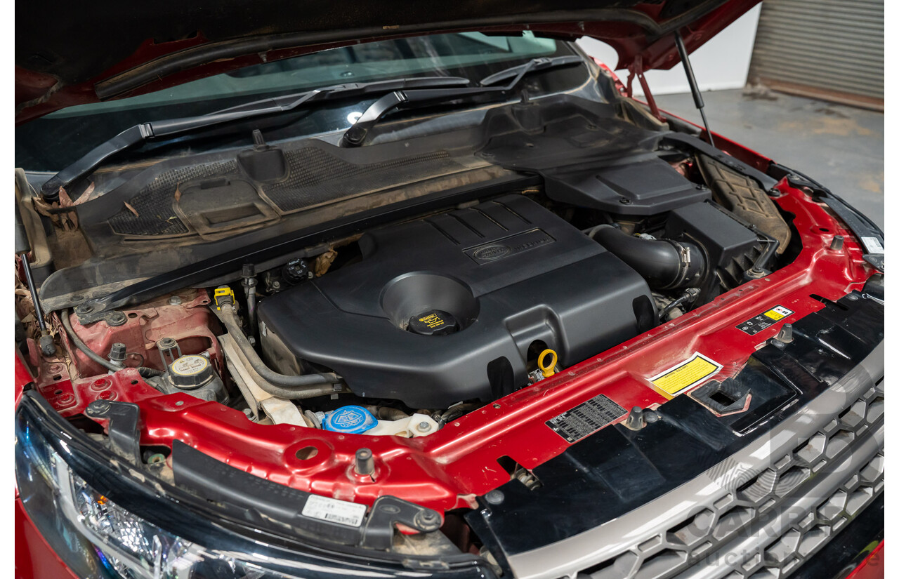 11/2016 Land Rover Discovery Sport TD4 (AWD)150 SE 5 SEAT LC MY17 4D Wagon Firenze Red Metallic 2.0L